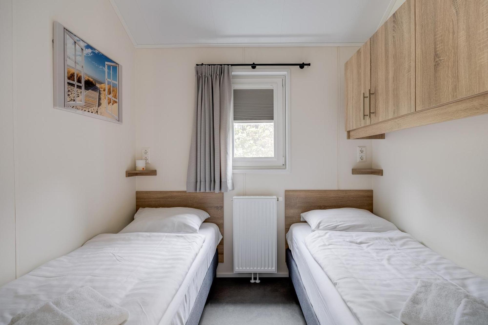 Modern Ingericht Chalet Op Groen Park Op De Veluwe Epe Eksteriør billede