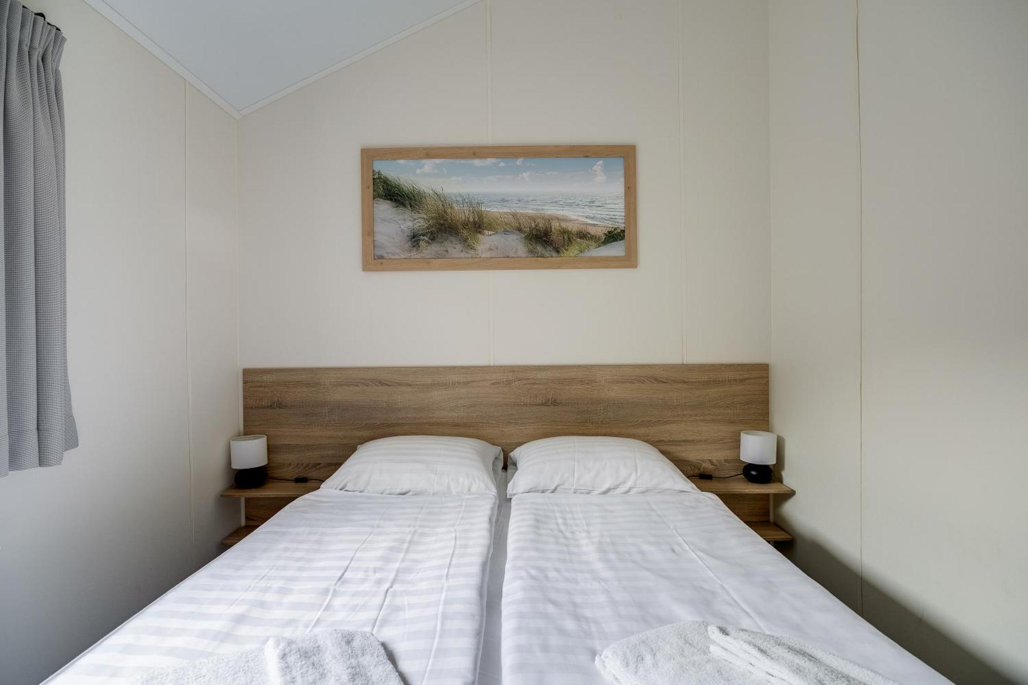 Modern Ingericht Chalet Op Groen Park Op De Veluwe Epe Eksteriør billede